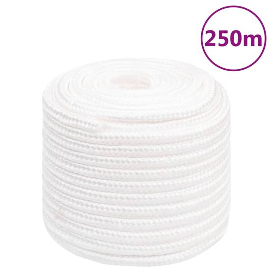 Corde de bateau Blanc complet 16 mm 250 m Polypropylène Maison Chic - Image 2