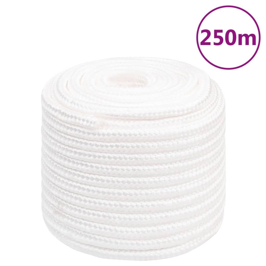 Corde de bateau Blanc complet 16 mm 250 m Polypropylène Maison Chic - Image 2