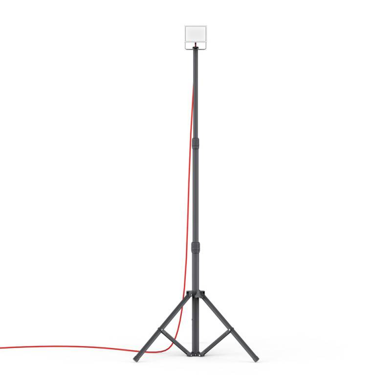 Xanlite - Projecteur de chantier secteur 230 V Trépied 1 tête 20W 1600 LM 6500 K Projection 40 M IP 44 - PR20WT - Image 4