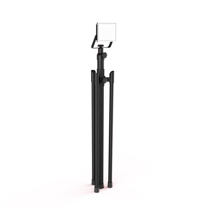 Xanlite - Projecteur de chantier secteur 230 V Trépied 1 tête 20W 1600 LM 6500 K Projection 40 M IP 44 - PR20WT - Image 3