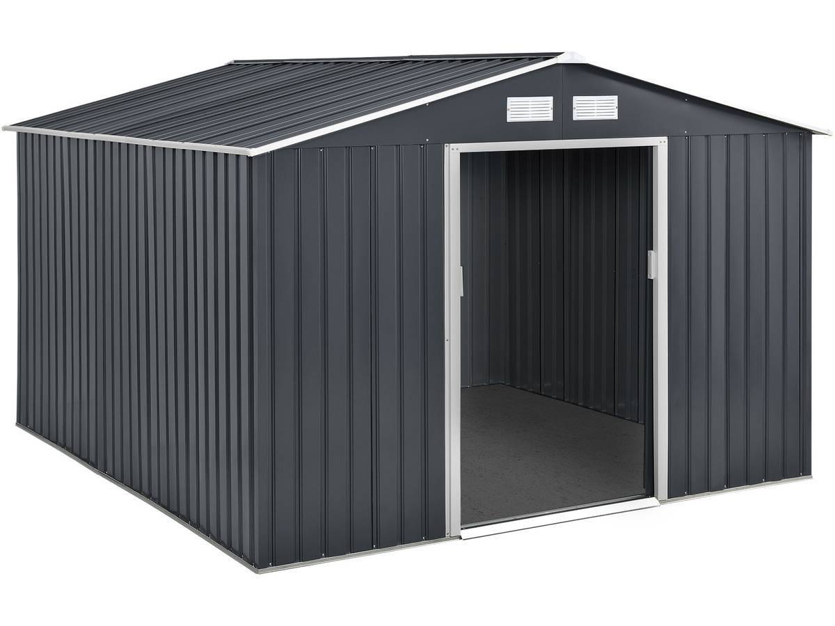 Habitat Et Jardin - Abri De Jardin Métal "vegas" - 7,06 M² - Gris -habitat Et Jardin - Image 1