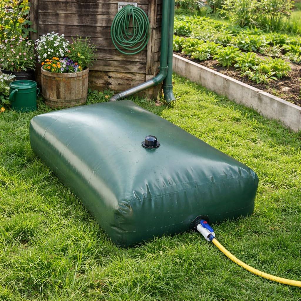 Jardibric - Jardibric – Réserve Eau Souple 3000L – Cuve Récupération Eau de Pluie Pliable Jardin - Image 6