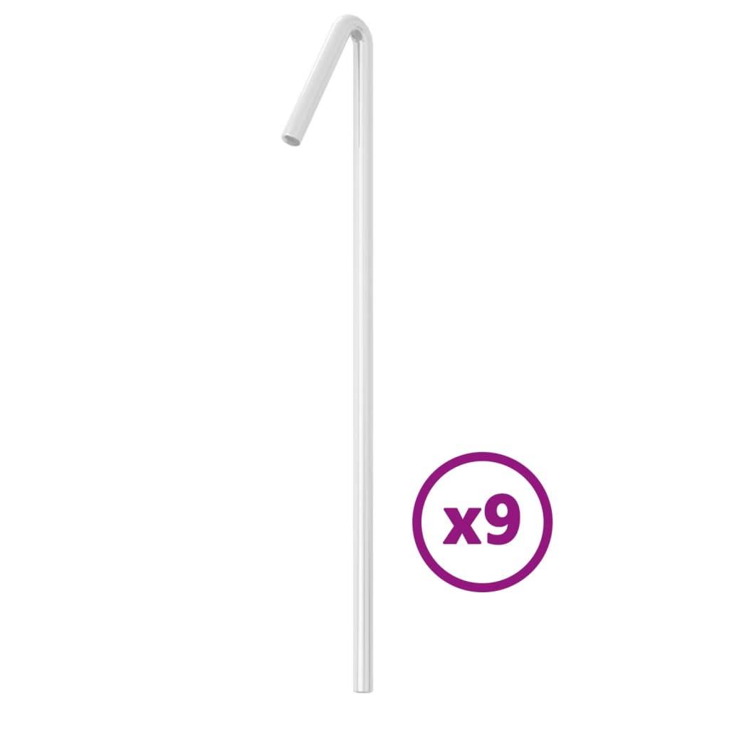 Guirlande Sapin de Noël Cascade 320 LED avec Étoile Déco Jardin 3.75m Blanc Froid – ComfortXL Outdoor Living - Image 8