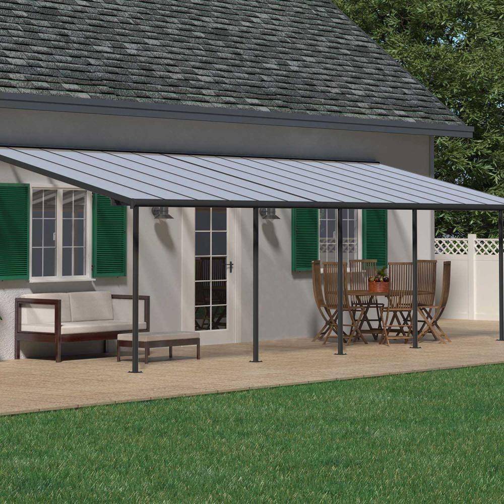 Canopia - Canopia Pergola Sierra 3X9,2 Grise - Image 2