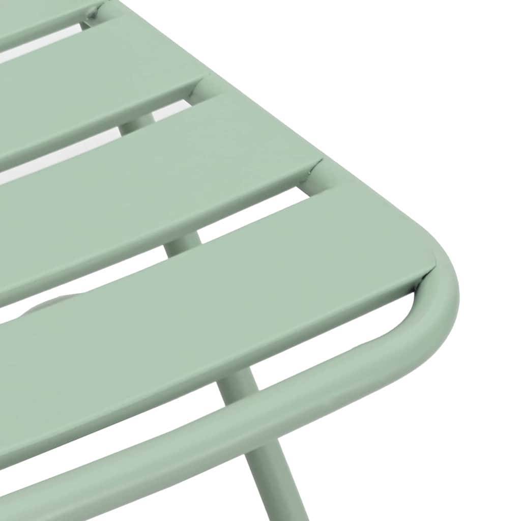 Prolenta Premium - Chaises de jardin acier vert  42 x 52 x 82 cm  - Prolenta premium p379.3 - Image 10