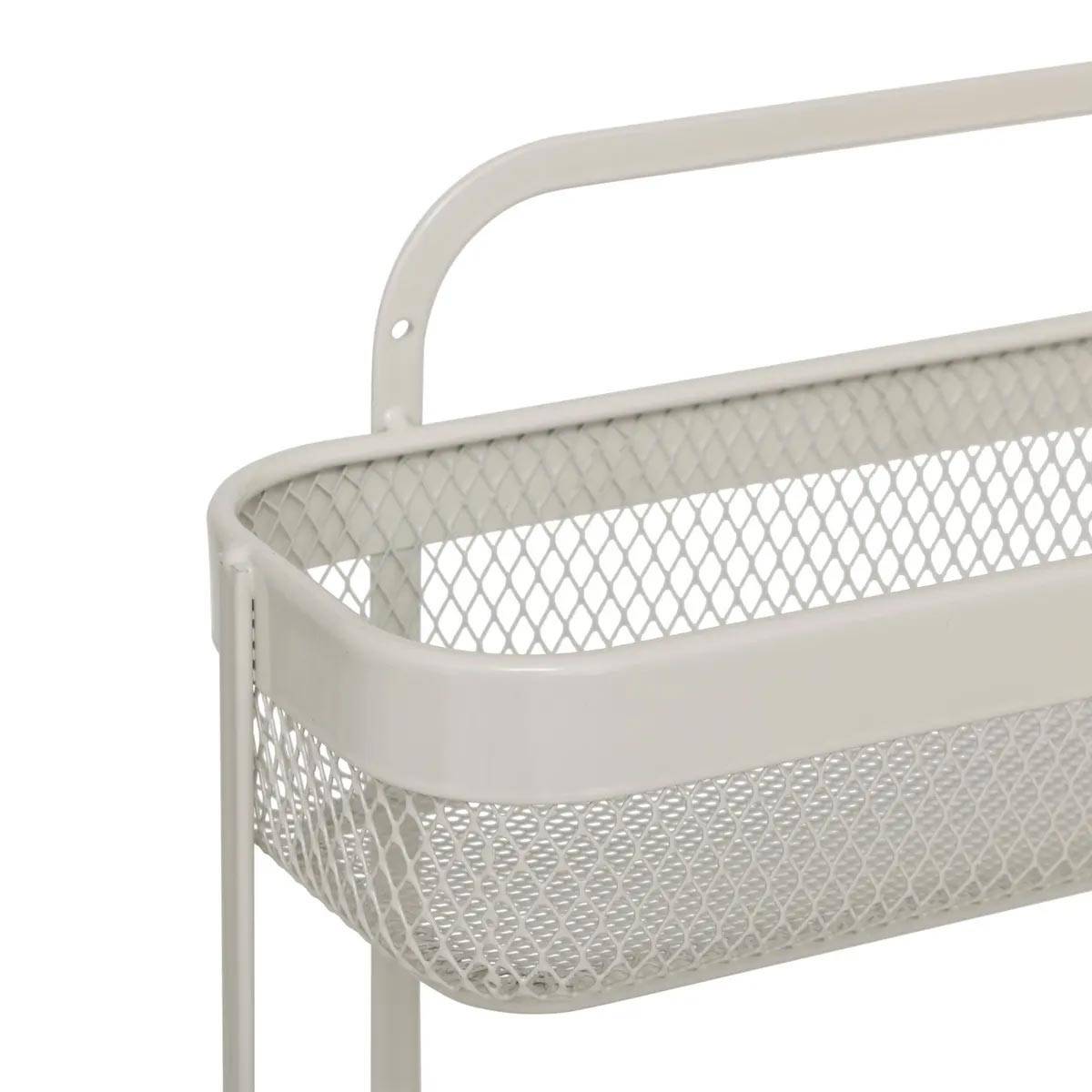 Étagère de Cuisine 2 Niveaux "Mayaj" 34cm Beige - Image 2