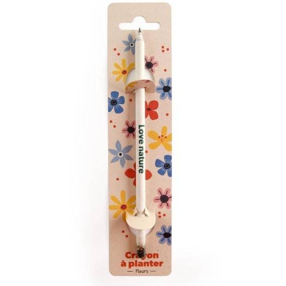 Radis et Capucine - Radis et Capucine - Crayon à planter avec graines - Fleurs en mélange - Image 1
