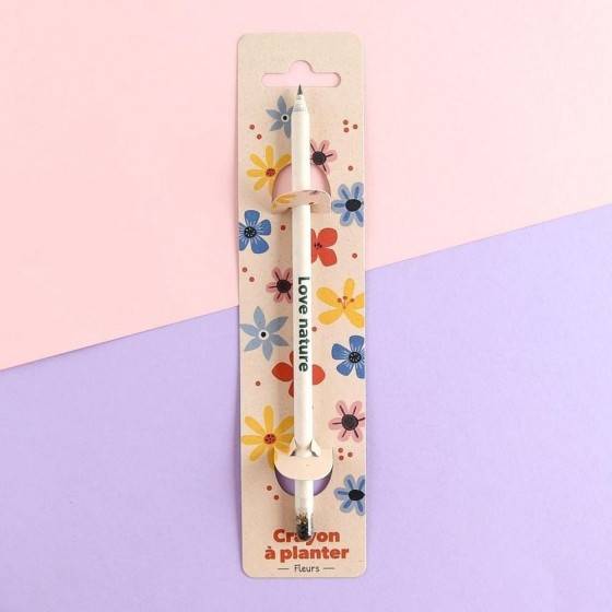 Radis et Capucine - Radis et Capucine - Crayon à planter avec graines - Fleurs en mélange - Image 2
