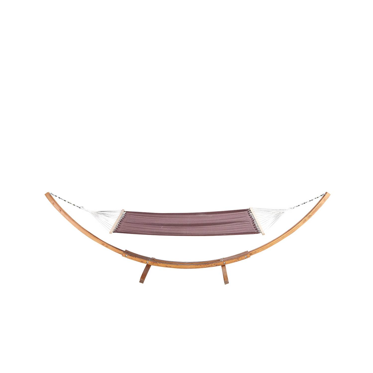 Concept Usine - Hamac avec auvent sur support 315 m en bois chocolat LAGOA - Image 7