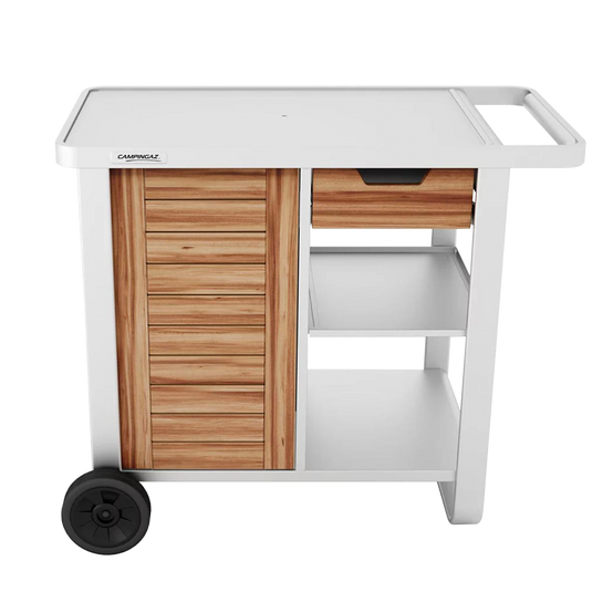 Desserte Woody Deluxe pour plancha 2 et 3 brûleurs - Image 1