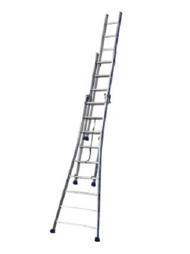 Echelle PLATINIUM transformable 3 plans 5.80M 3x7 échelons | 02443607 - Tubesca - Image 2