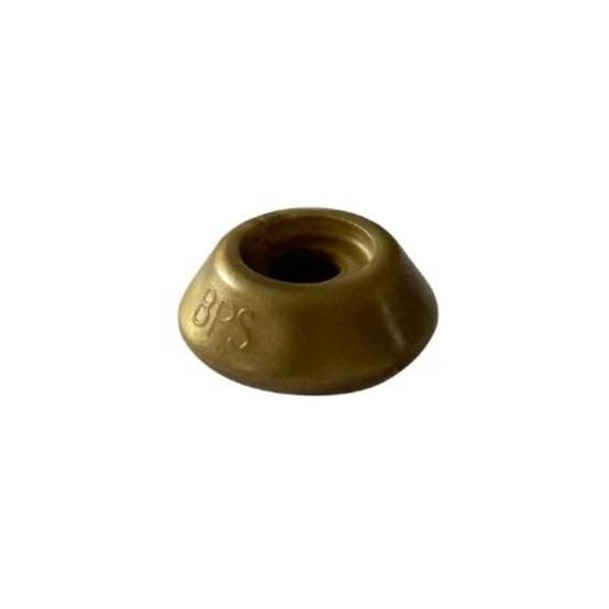 MK PC DIAMONDS vis galvanisées M5 x 50 mm pour bois avec rondelle d'étanchéité en bronze, pour revêtement en polycarbonate, 50 pièces - Image 5