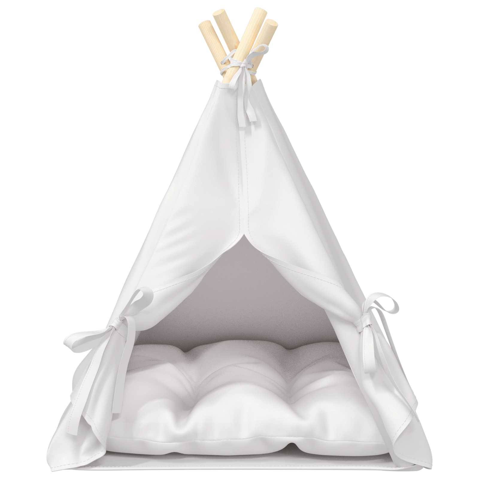 Vidaxl - Teepee pour animaux de compagnie avec coussin 50 x 50 x 60 cm vidaXL 42020253 - Image 6
