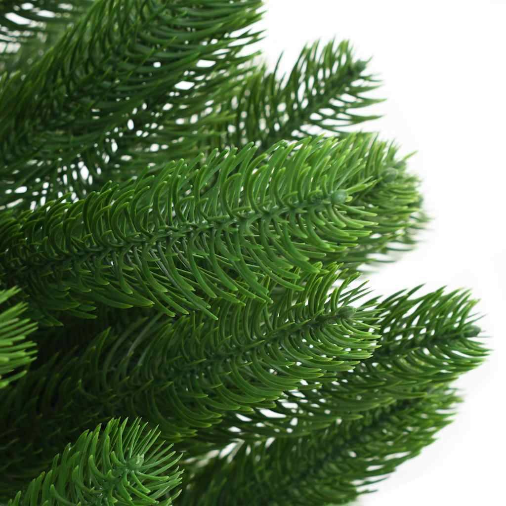Maison Chic - Arbre de Noël, Sapin de Noël artificiel aiguilles réalistes 210 cm vert u112q - Image 6