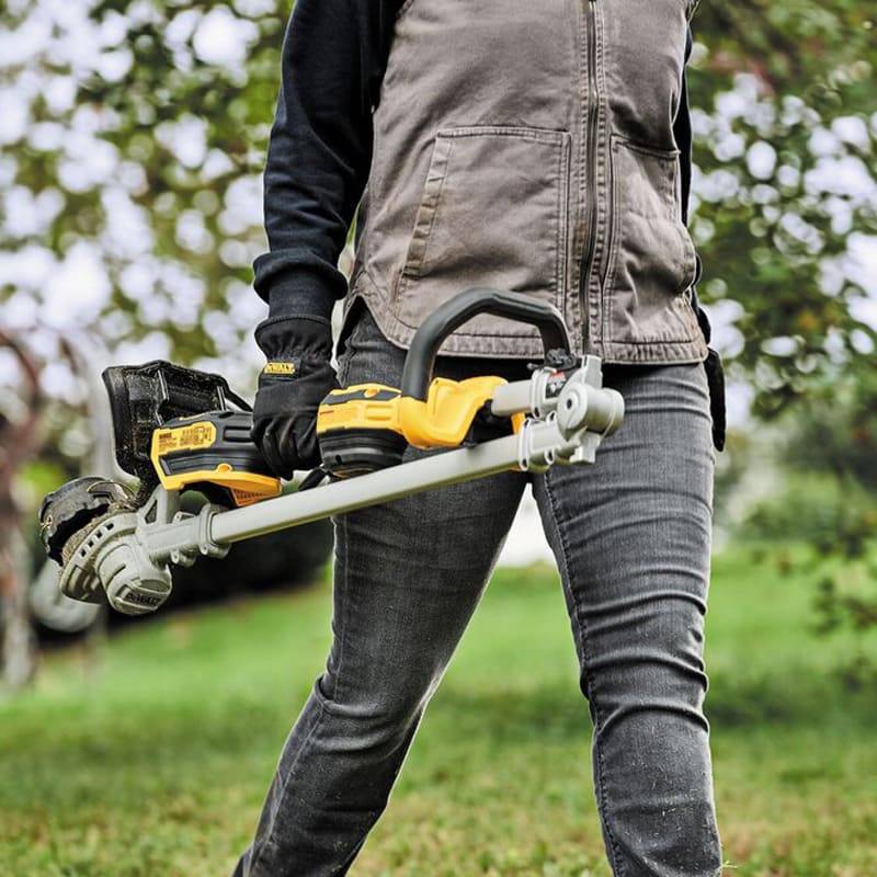 Coupe bordure repliable XR 18V Brushless - DEWALT - avec 1 batterie 18v 5.0Ah - chargeur - DCMST561P1-QW - Image 7