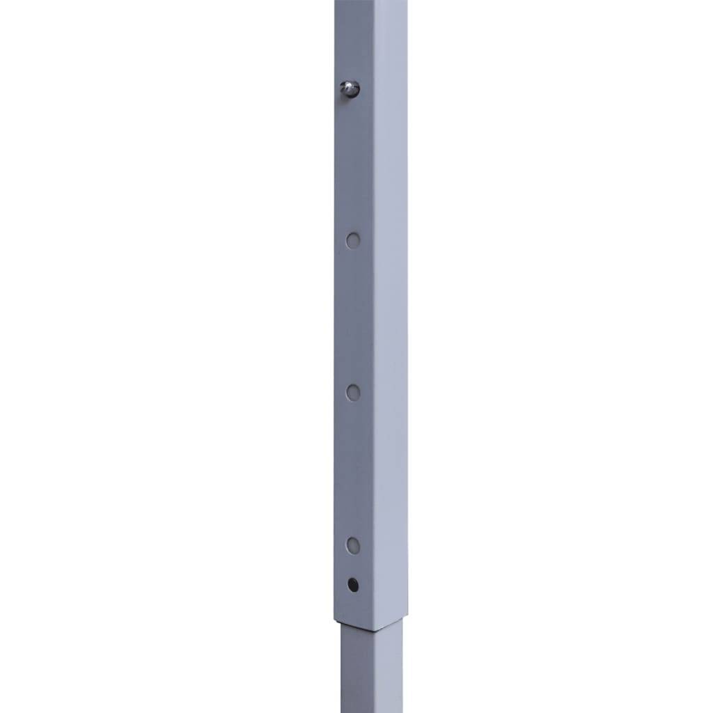Tente de réception pliable acier anthracite 200 x 200 x 315 cm - PANGIVO - Image 5