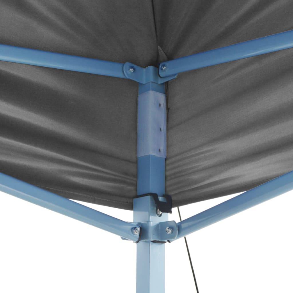 Tente de réception pliable acier anthracite 200 x 200 x 315 cm - PANGIVO - Image 3
