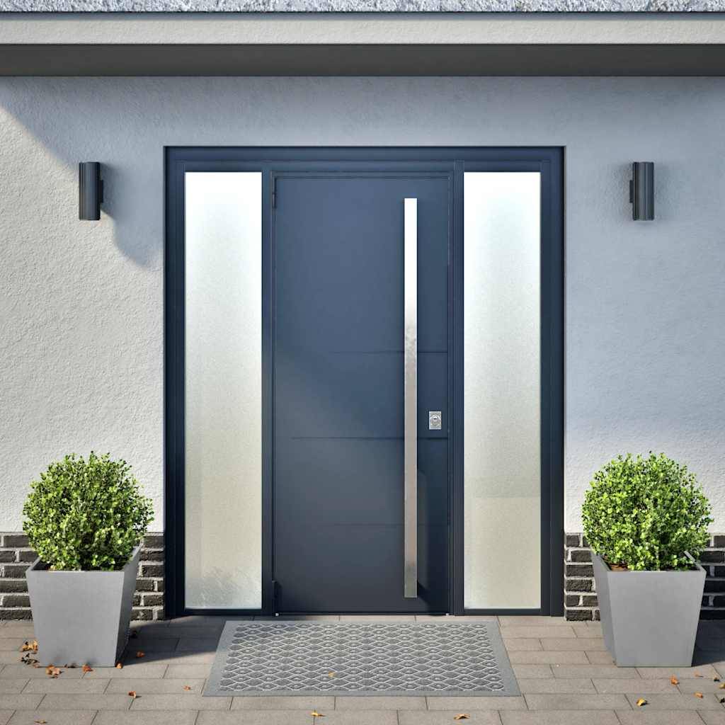 Jardinières 2 pcs acier galvanisé gris 40 x 40 x 40 cm - PANGIVO - Image 3