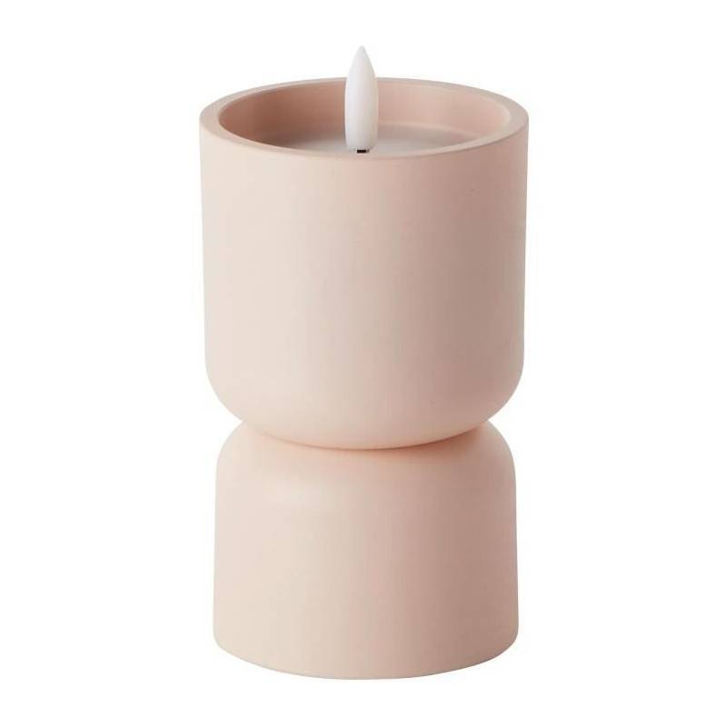 Brilliant - Lampe De Table D'extérieur - Brilliant - Lovere - Forme Bougie - Plastique - 3 W - Beige Et Brun Clair