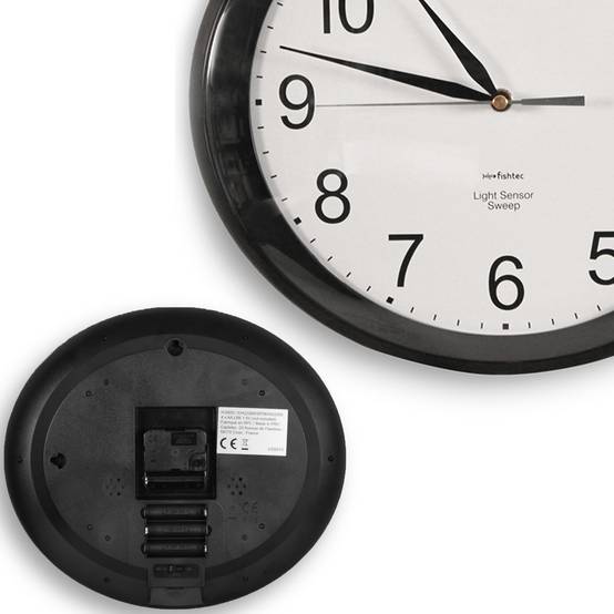 Horloge murale analogique classique Braun avec mouvement à quartz Horloge murale analogique classique Braun avec mouvement à quartz