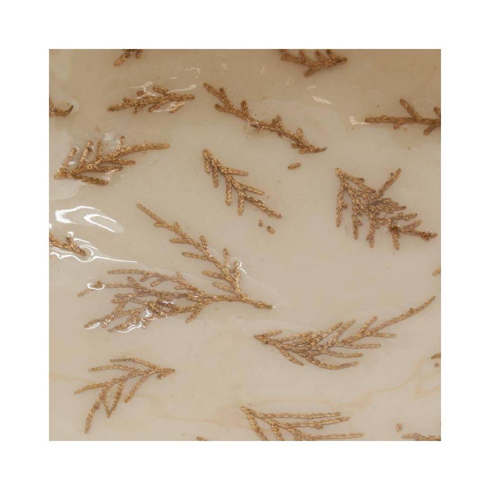 Aubry Gaspard - Corbeille en manguier déco fougères Diamètre 25 cm - Image 2