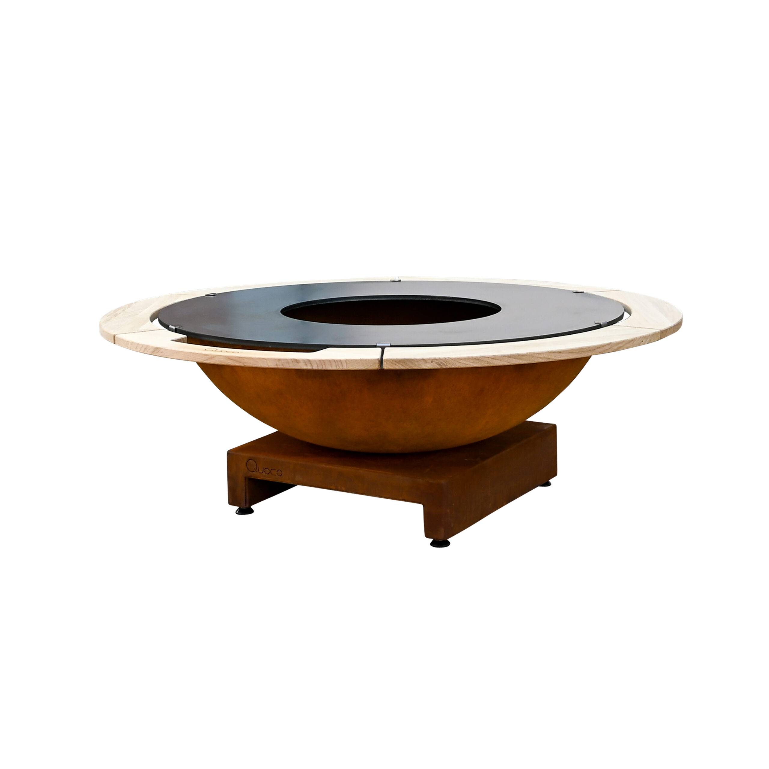 Brasero Piatto Basso + Large Corten diam116 - Quoco - Image 4