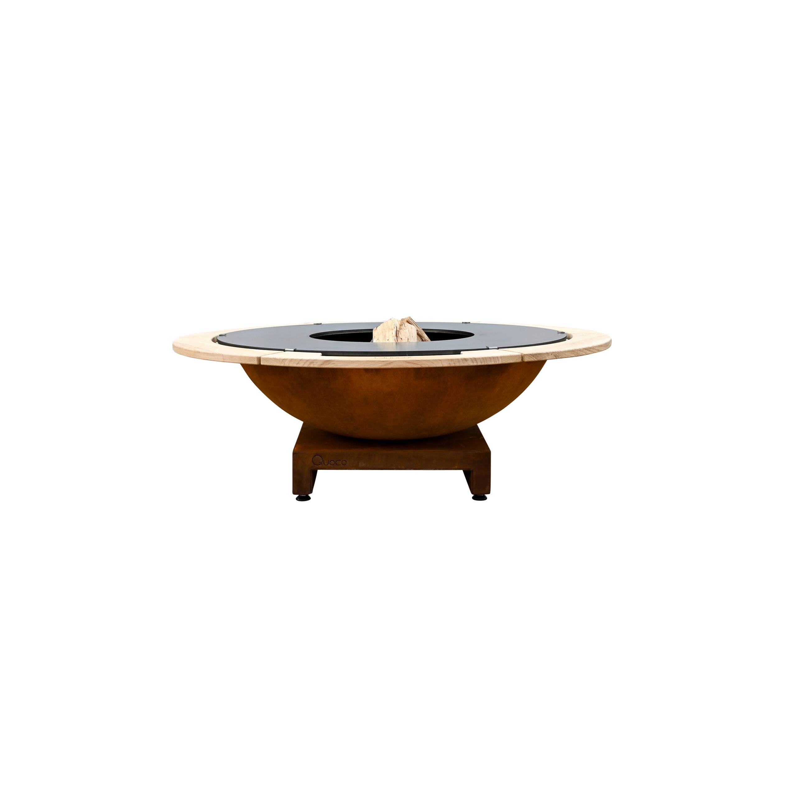 Brasero Piatto Basso + Large Corten diam116 - Quoco - Image 2