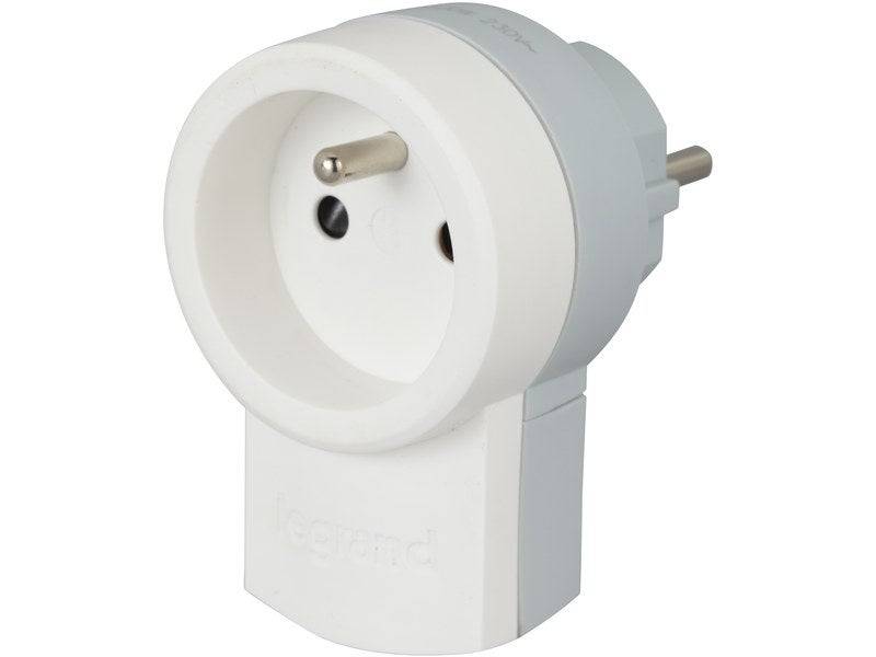 Legrand - Fiche électrique mâle 2 pôles + terre, 16 A, LEGRAND - Image 1