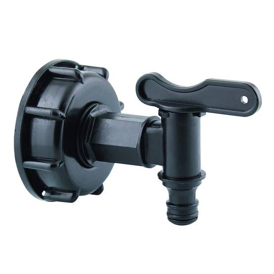 Fitt - Raccord S60x6 avec Robinet et Embout pour raccord Rapide - Image 1