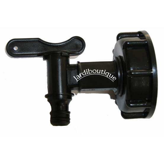 Fitt - Raccord S60x6 avec Robinet et Embout pour raccord Rapide - Image 3