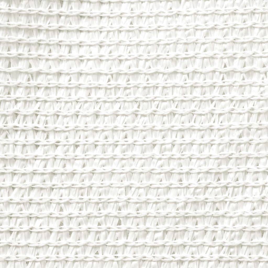 Helloshop26 - Voile toile d'ombrage parasol PEHD carré 2 x 2 m blanc - Image 2