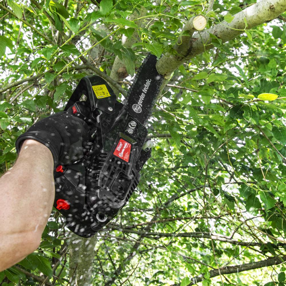 Elem Garden Technic - Elagueuse thermique 25cc - guide 25cm - 2 temps - Livrée avec 2 chaînes - Elem Garden - Image 5