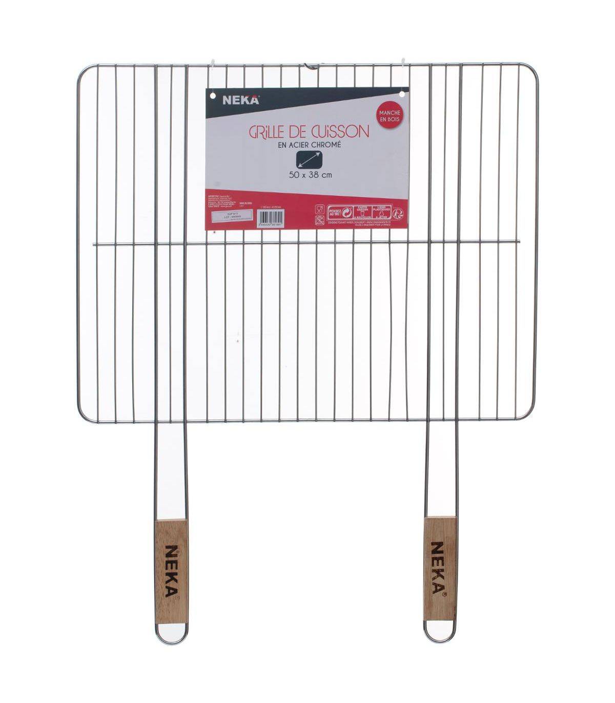 Grille de Barbecue Rectangulaire 38 x 50 cm - Image 2