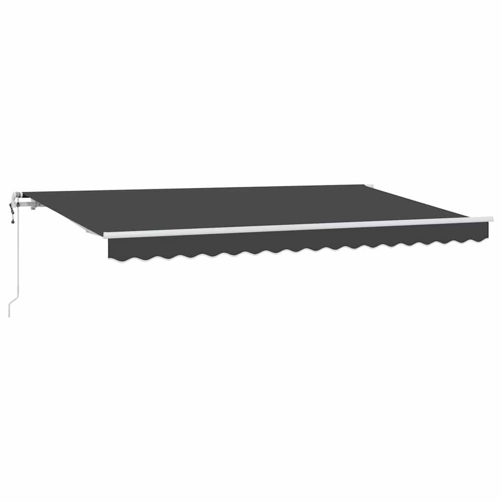 PANGIVO - Auvent rétractable aluminium anthracite 400 x 200 cm, 25.12kg - PANGIVO - Image 2