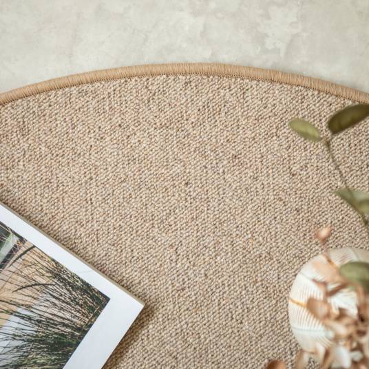 Decoweb - Tapis ovale en laine - Mallow - Beige - 160 x 230 cm - Decoweb - Image 3