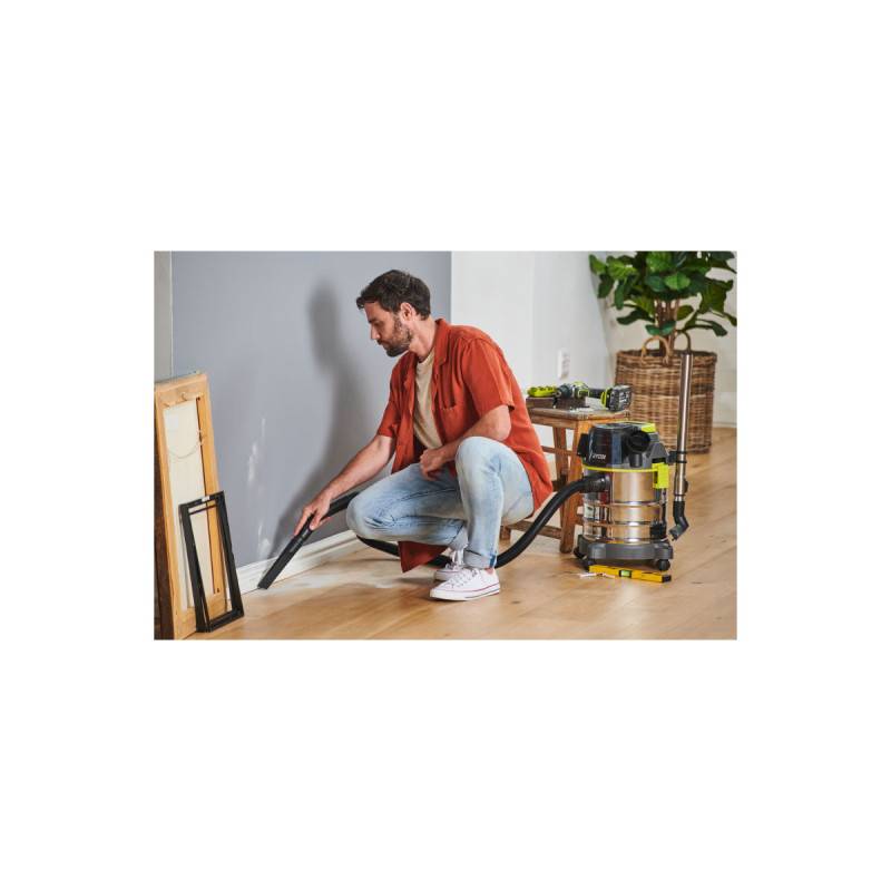 Ryobi - Aspirateur eau et poussière RYOBI 18V One+ R18WDV - Batterie 4,0Ah et chargeur - Image 2