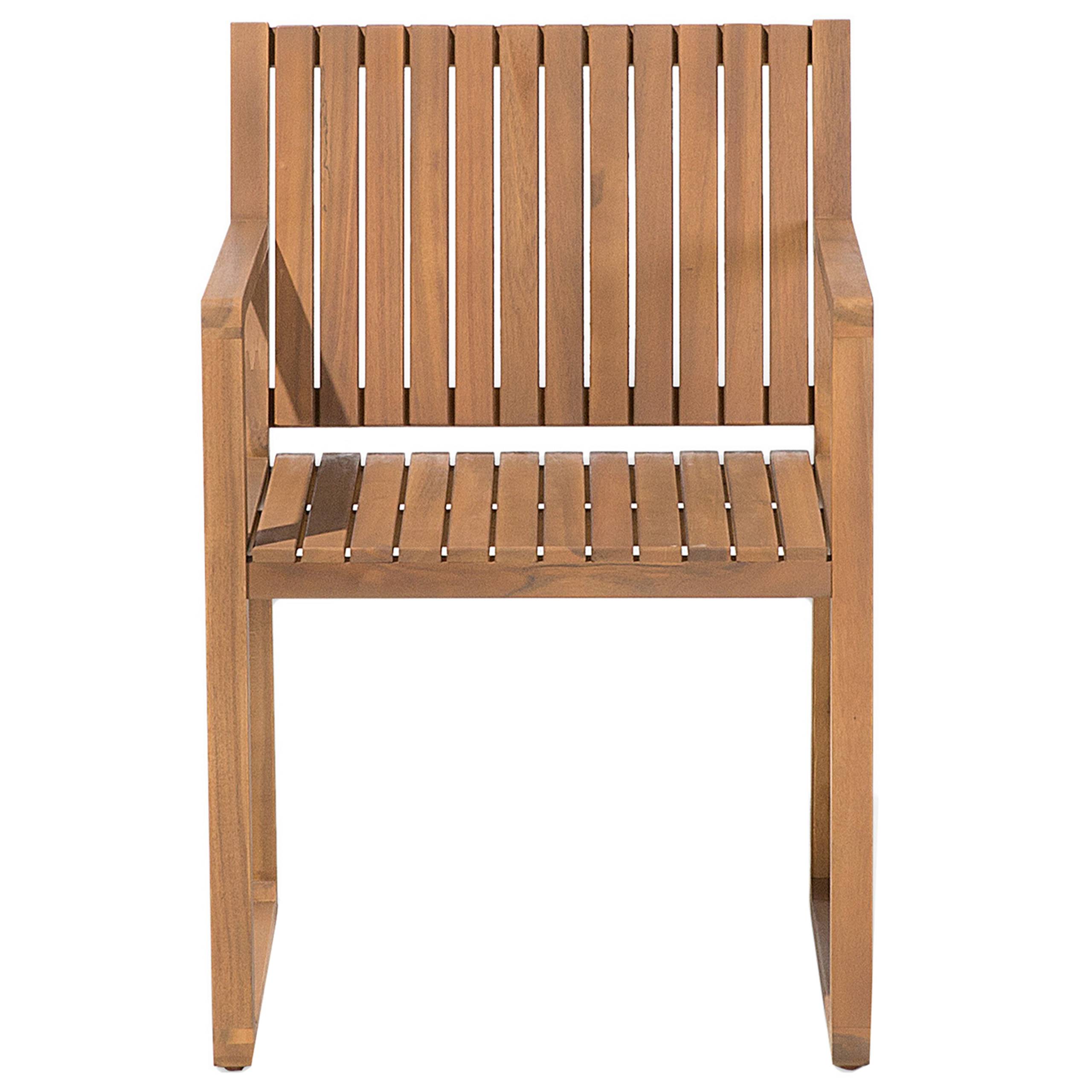 Beliani - Ensemble de Jardin composé d'une Table 180 x 90 cm et de 8 Chaises en Bois d'Accacia avec Coussins d'Assise Beiges Taupe Beliani - Image 5