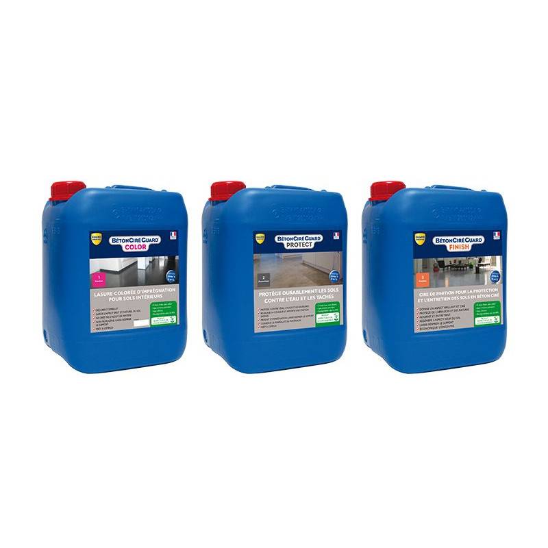 Béton Ciré Guard Color - Imprégnation colorée - Guard Industrie - 5 L Gris perle - Image 2