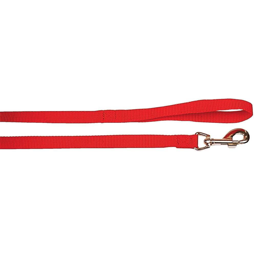 Zolux - Laisse nylon 1 m x 15 mm  rouge pour chien - Image 2