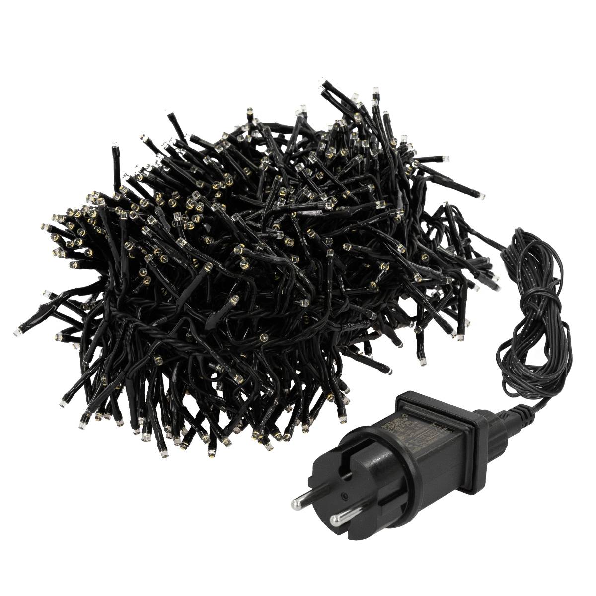 Ecd-Germany - Guirlande de Noël lumineuse 1152 LED blanc chaud 8,5 m IP44 intérieur/extérieur - Image 1