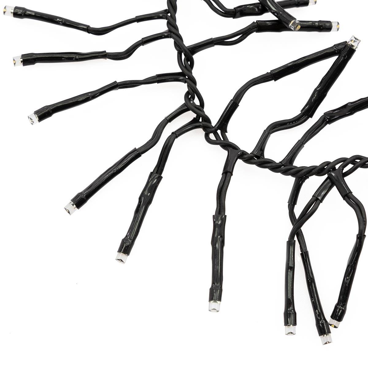 Ecd-Germany - Guirlande de Noël lumineuse 1152 LED blanc chaud 8,5 m IP44 intérieur/extérieur - Image 3