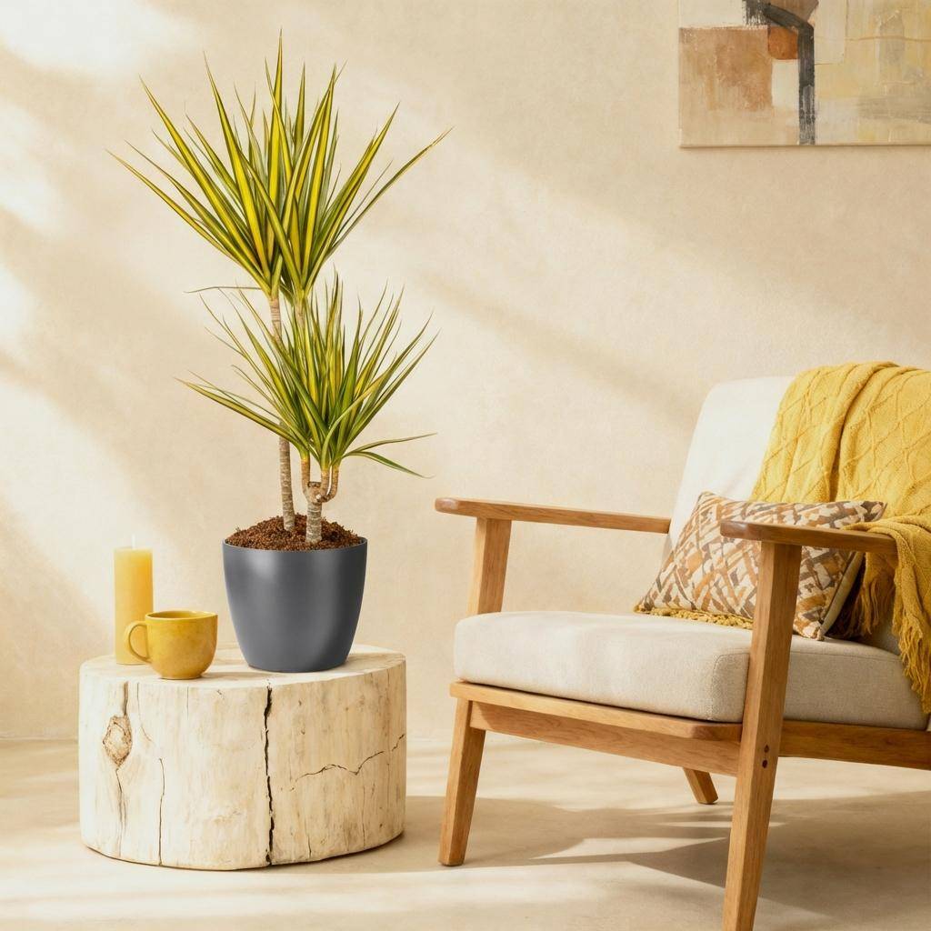 Dracaena Sunray - Pot de 21cm - Gris - Plantes d'intérieur - Image 4
