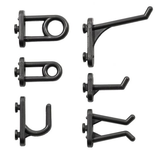 Panneaux muraux de rangement pour outils + crochets - Image 4