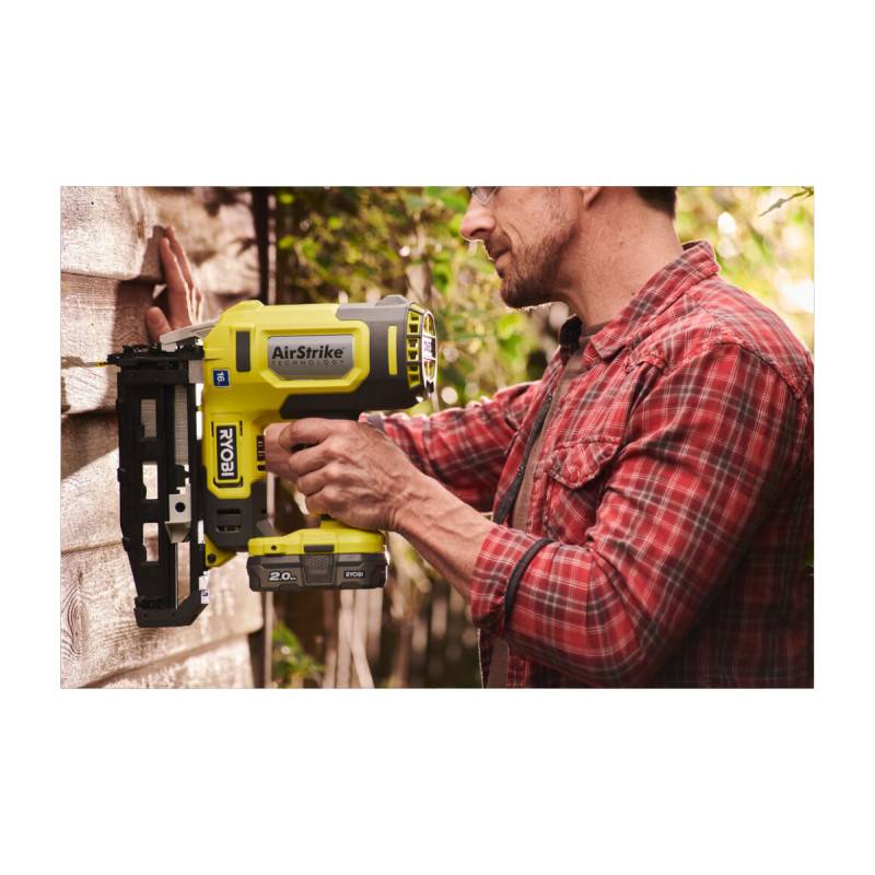 Ryobi - Cloueur de finition à air comprimé RYOBI 18V One+ R16GN18 - 16 G - Batterie 4,0Ah et chargeur - Image 2