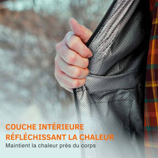 Gilet chauffant homme THAW – Rechargeable USB-C, chaleur jusqu'à 9h - Image 5