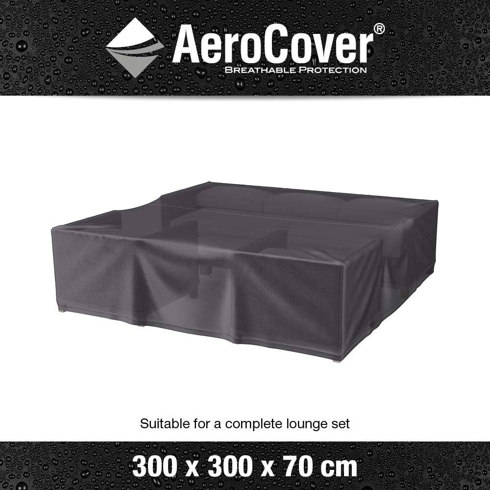 Housse de protection respirante pour ensemble de mobilier extérieur Pour ensemble de mobilier 300x300xH70 cm - Image 4