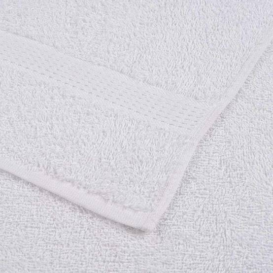 Nappe / serviette coton blanc 70 x 140 cm - Prolenta premium p317.3 - Image 6