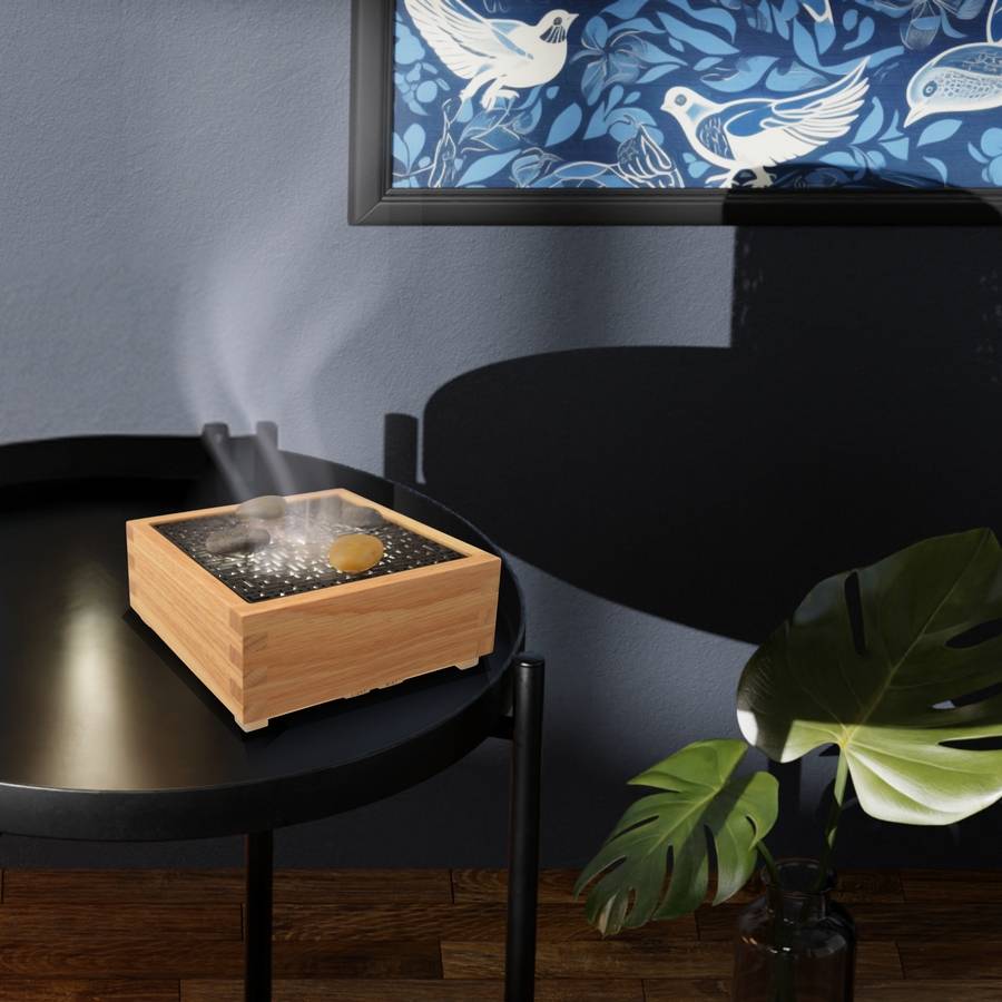 Zen'Arôme Diffuseur Huile Essentielle Jolisia – Diffuseur Parfum Maison - Éclairage Multifonction - Conception Bambou Style Zen - Image 7