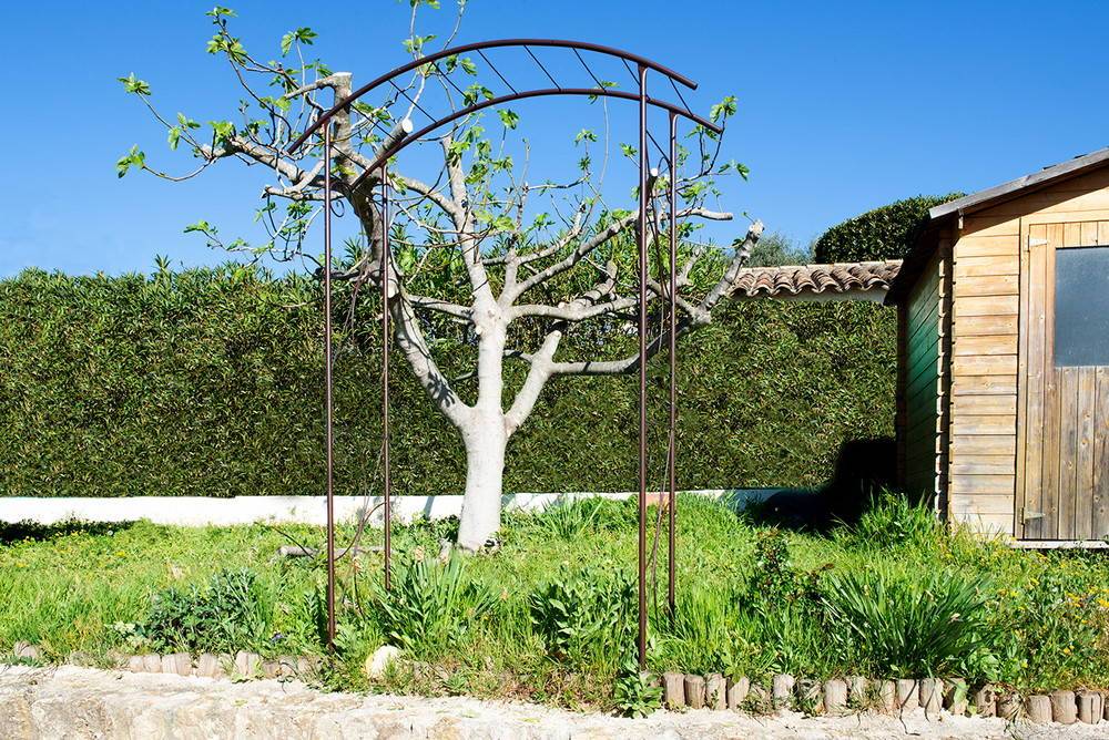 Louis Moulin - Arche tube ROND20 pont fer vieilli - 148x40x207 cm - Acier époxy Louis Moulin - Image 4