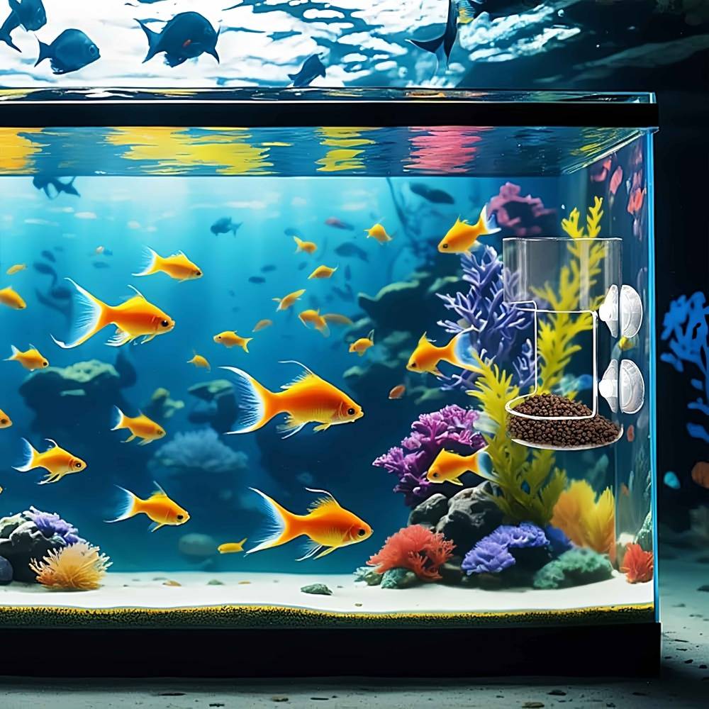 IntiMeg - Distributeur de nourriture pour aquarium avec ventouse IntiMeg - Image 6
